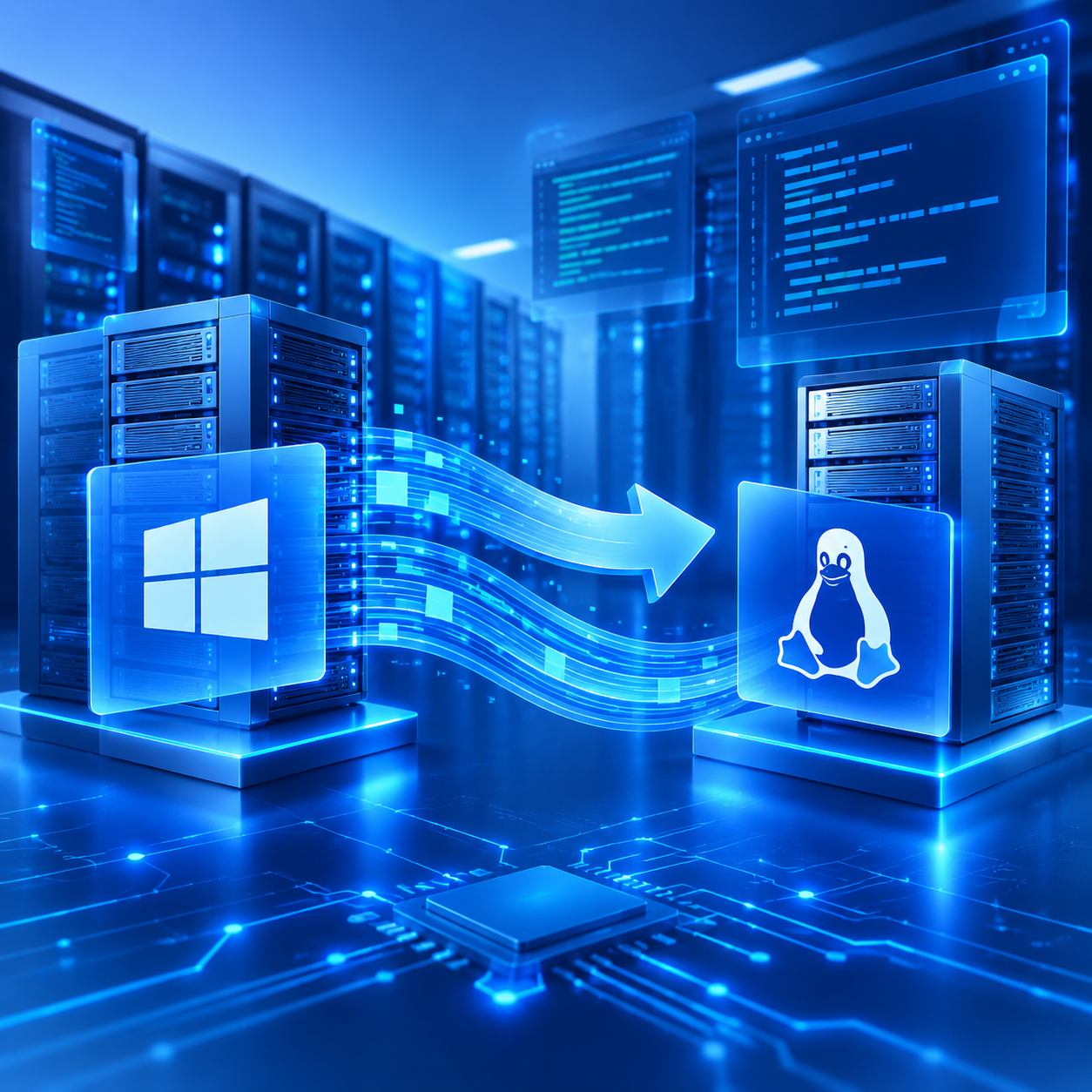 Windows Server迁移Linux